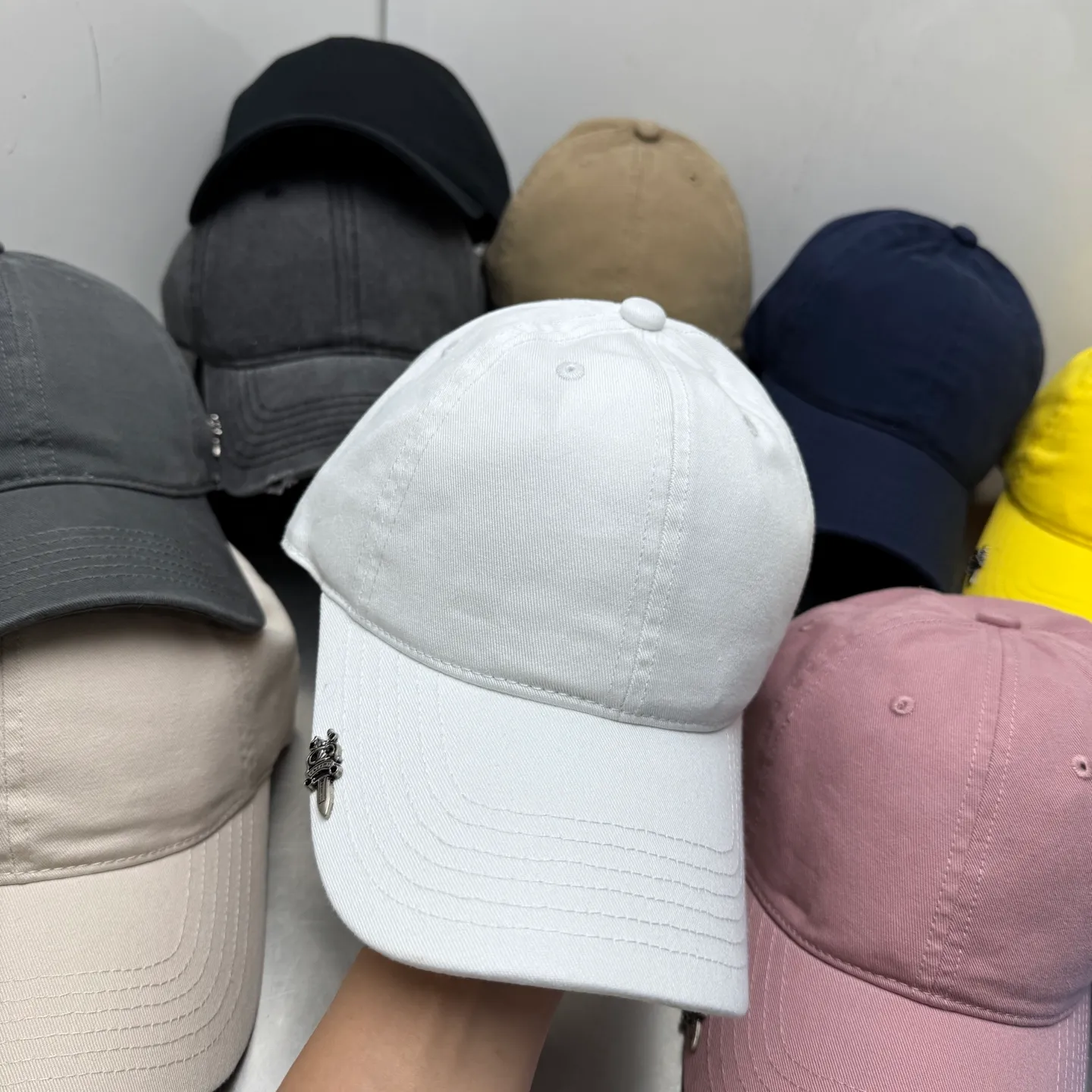 Crow Heart Soft Top Spring and Summer Baseball Cap